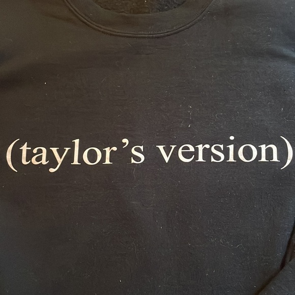 (Taylor’s Version) black crewneck - Picture 2 of 3